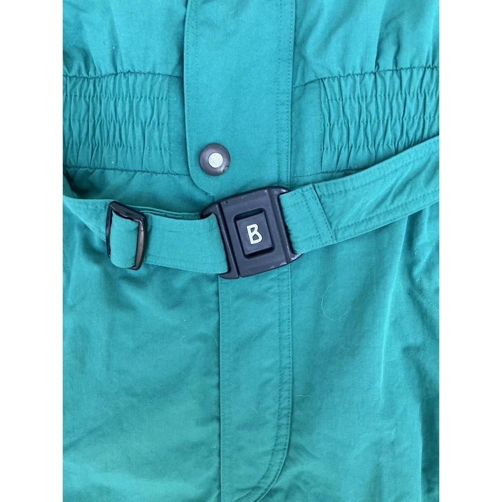 Bogner Ski Suit Men 40 Blue One Piece Snowsuit Germany Dog Sledding Vintage NWT